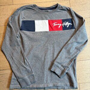 Boys Tommy Hilfiger Long Sleeve T-Shirt - size 8-10